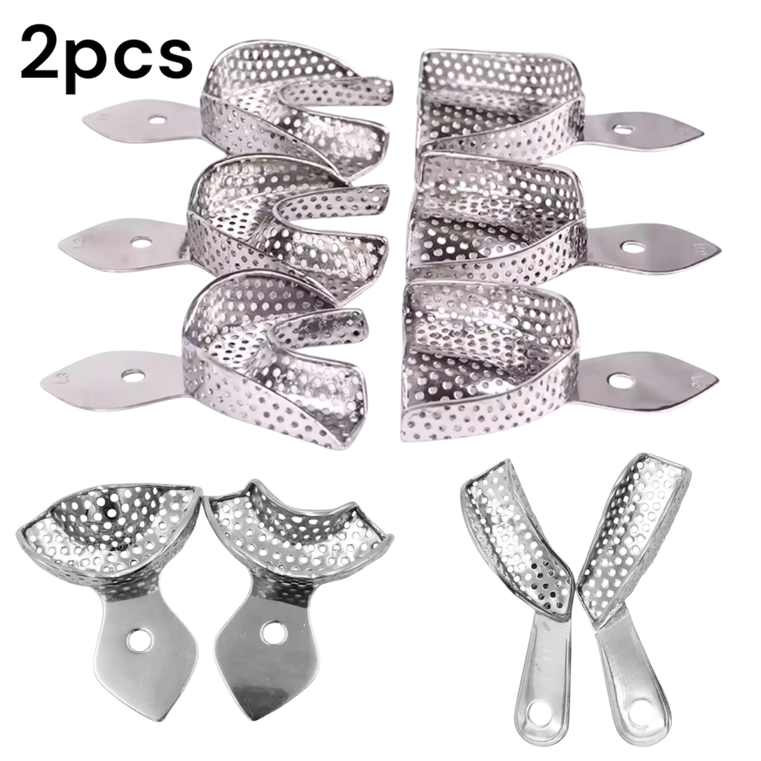 Teeth Whitening Tray - DENILK 2pcs Pair of Dental Lab