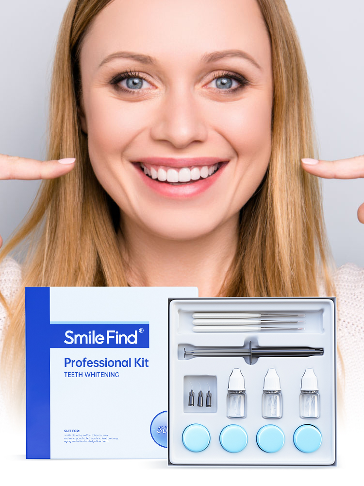 Teeth Whitening Bleaching Kit - Teeth Whitening kit Professional Dental Whitener