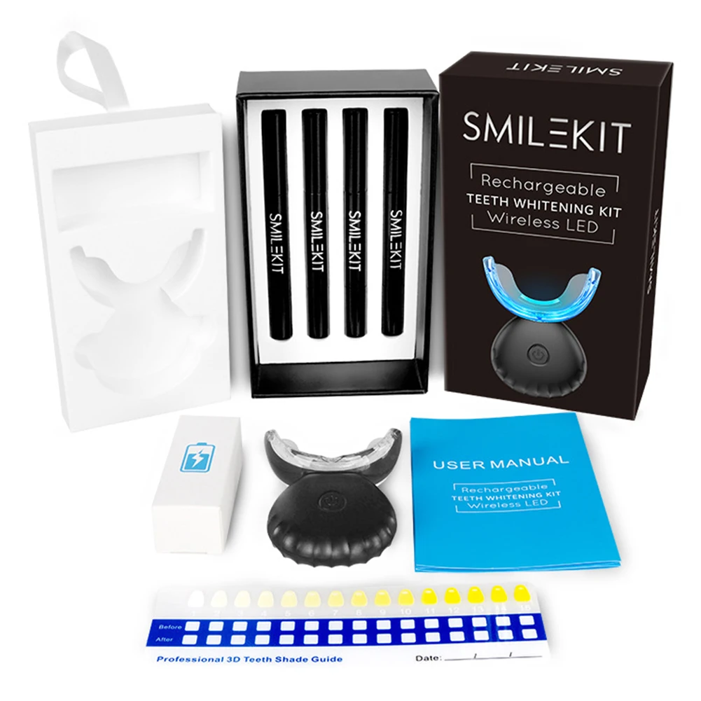 Teeth Whitening Bleaching Kit - Dental Teeth Whitening Kit Mini 16