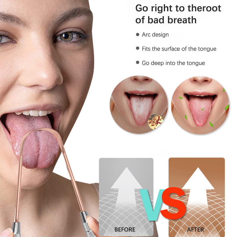1PCS Copper Tongue Scraper Ora - Tongue Scraper Metal review and price