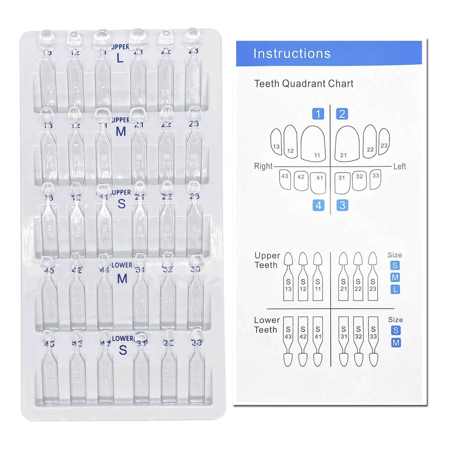 32pcs/Set Dental Veneer Mould  - Teeth Whitening Kit review and price