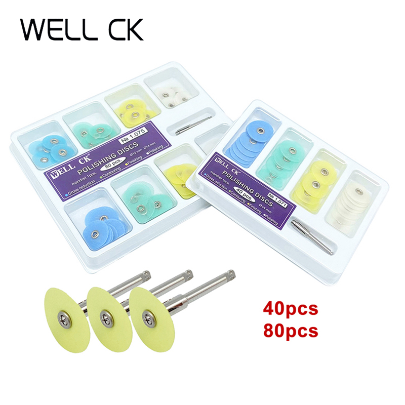 WELL CK 40/80Pcs Dental Polish - Teeth Whitening Kit review and price