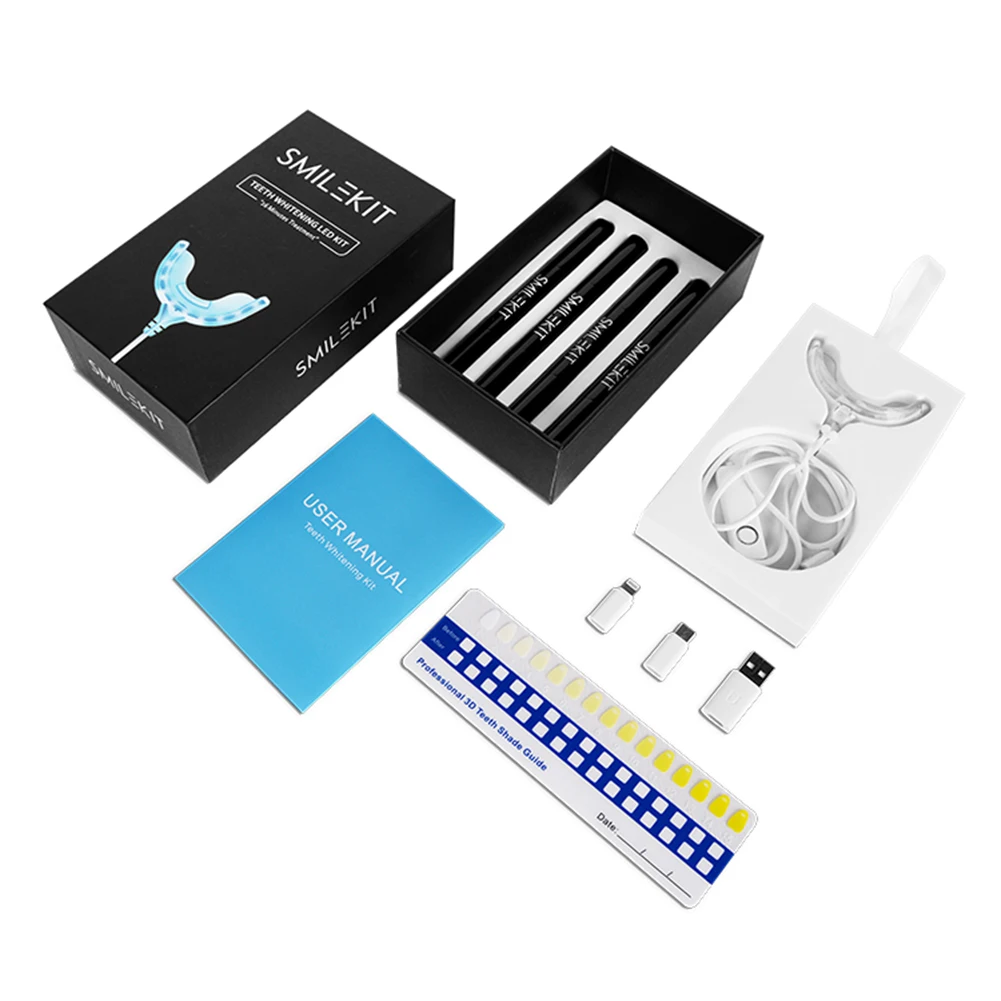 Smart Timing 16 LED Cold Light - Teeth Whitening Bleaching Kit review and price