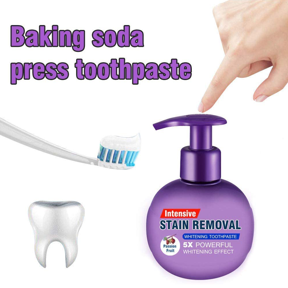 Soda Fruit Flavour Toothpaste  - Teeth Whitening Xylitol Gum review and price