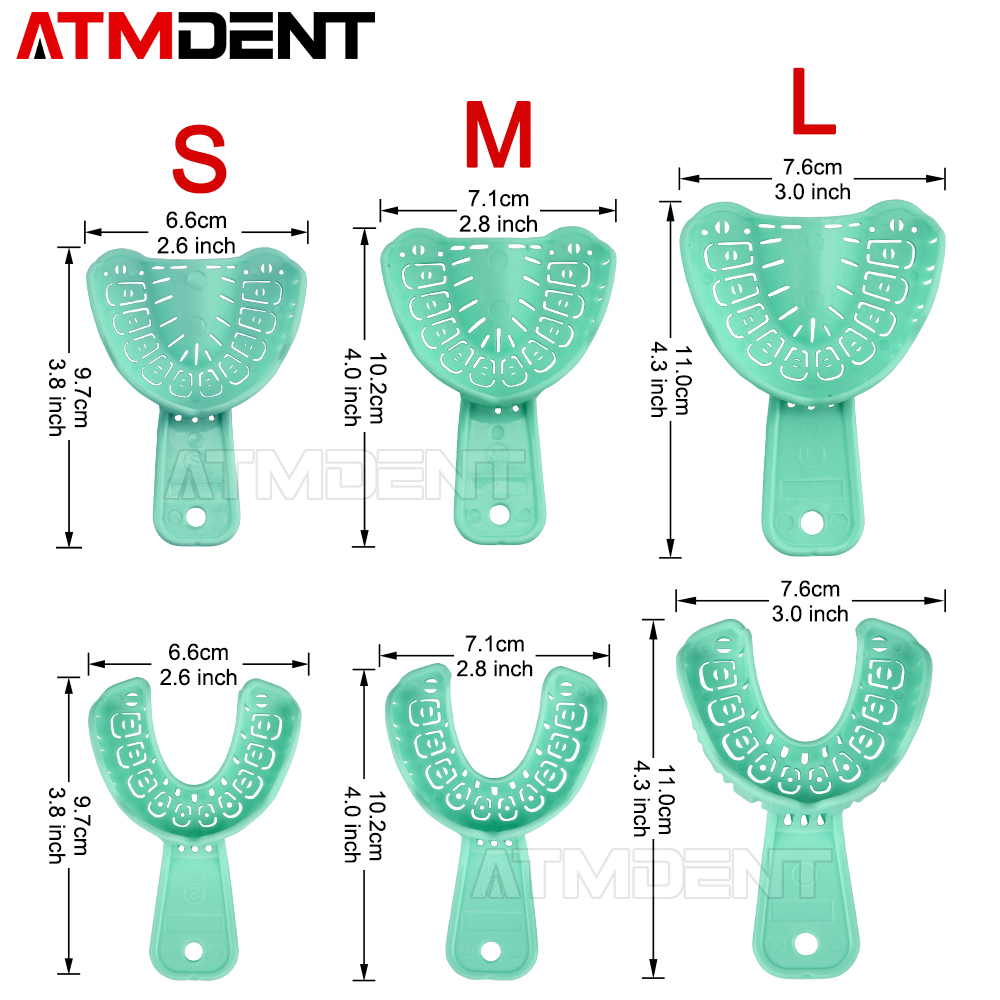 6Pcs/Set Dental Impression Pla - Teeth Whitening Tray review and price