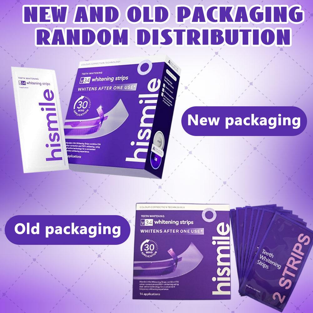 Purple Whitening Tooth Strips  - Teeth Whitening Routine review and price