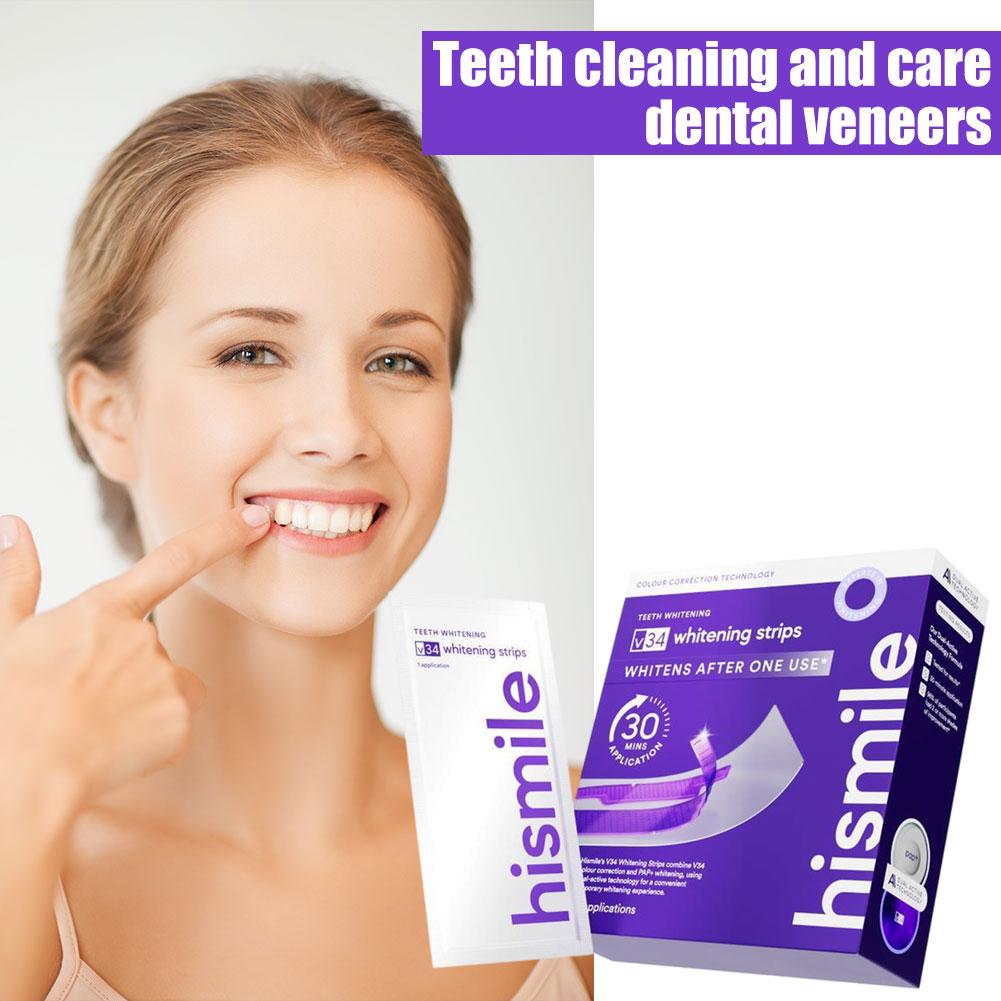 Purple Whitening Tooth Strips  - Teeth Whitening Routine review and price