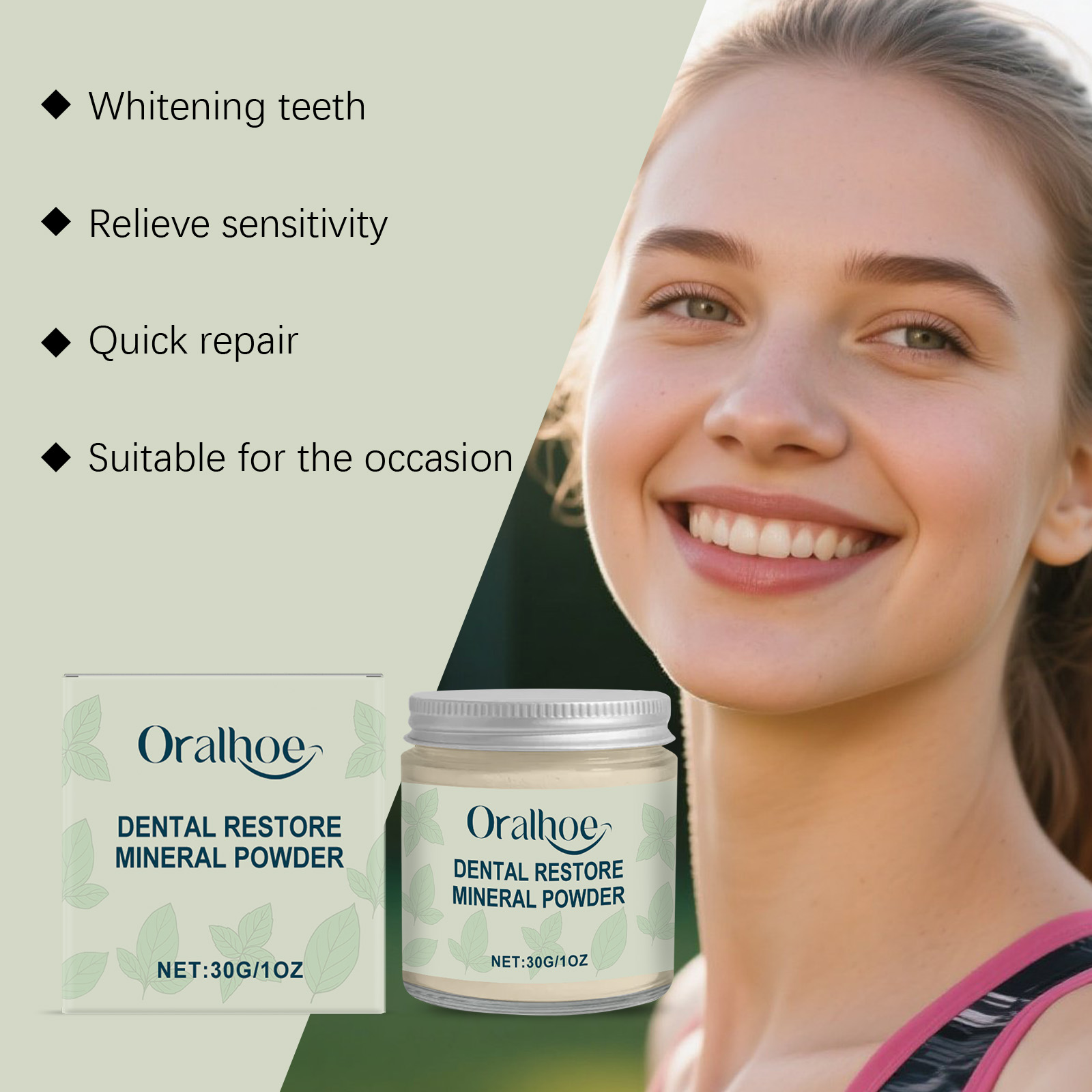 ORALHOE Dental Restore Mineral - Teeth Whitening Or Bleaching review and price