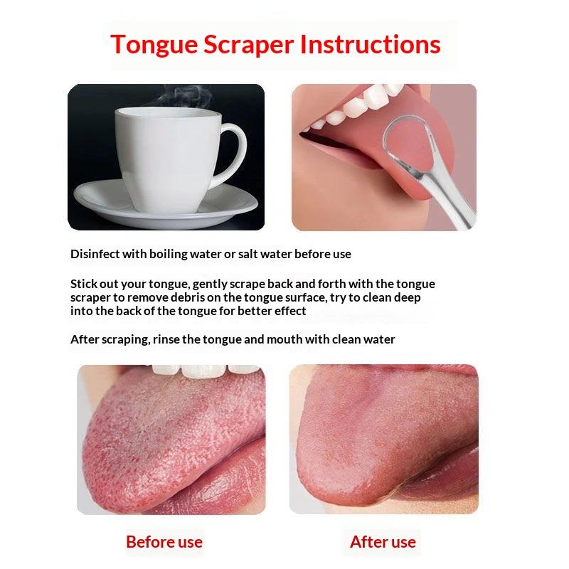 Stainless Steel Tongue Scraper - Tongue Scraper Metal review and price