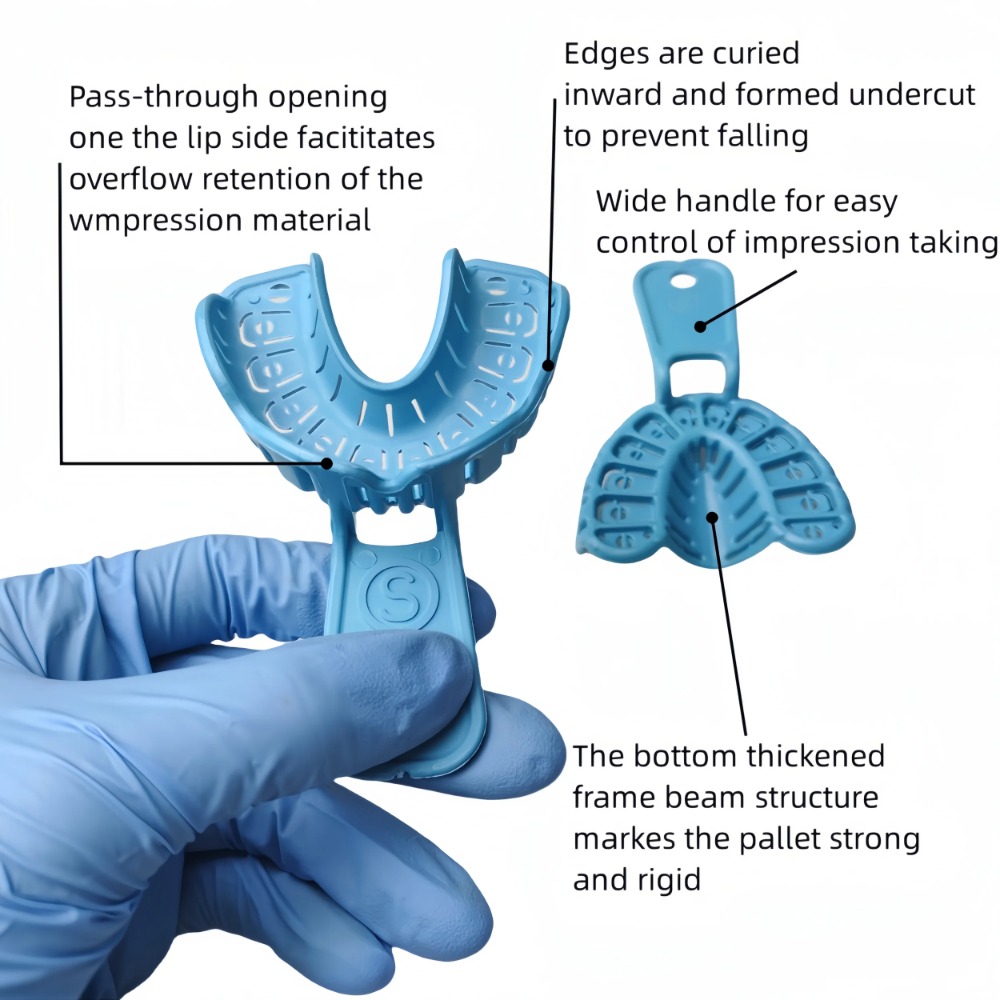 6Pcs/Set Dental Impression Pla - Teeth Whitening Tray review and price