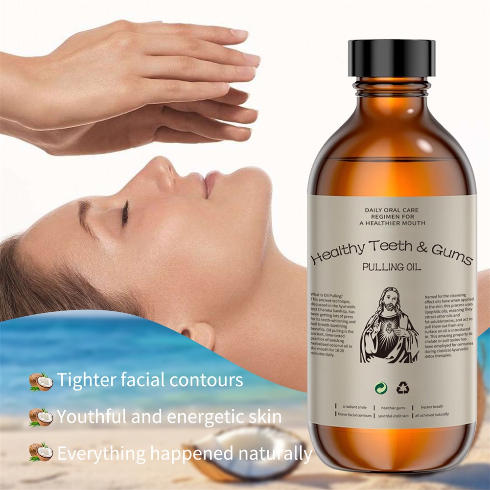 Coconuts Pulling Oil Mouthwash - Teeth Whitening Oil Pulling review and price