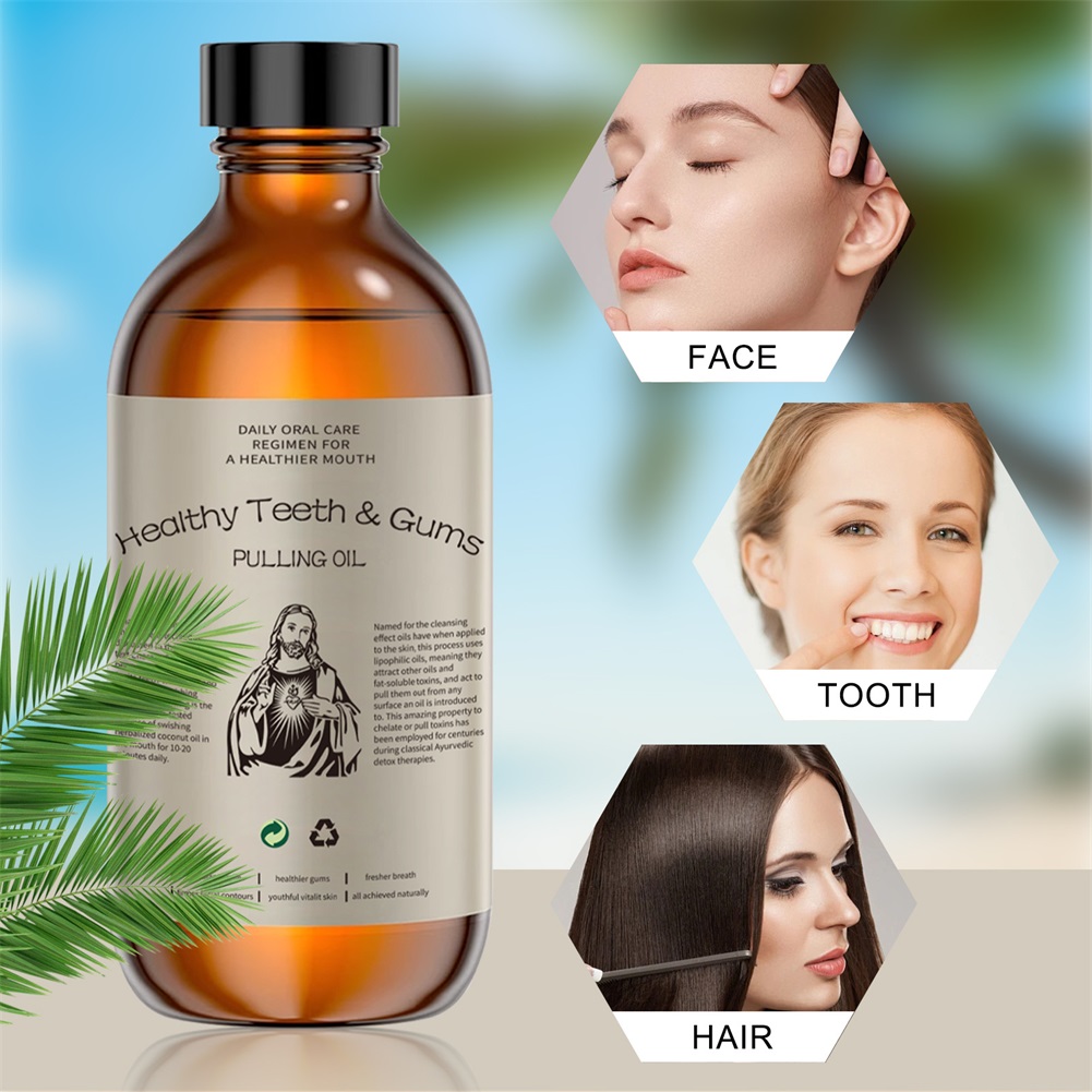 Coconuts Pulling Oil Mouthwash - Teeth Whitening Oil Pulling review and price