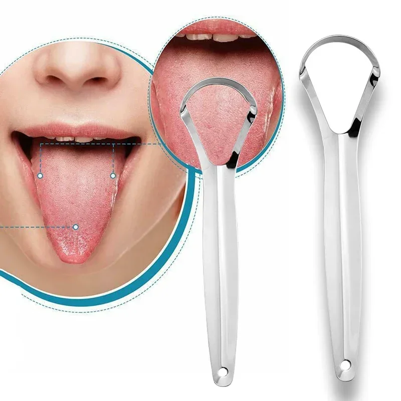 Halitosis Tongue Coating Tongu - Tongue Scraper Metal review and price
