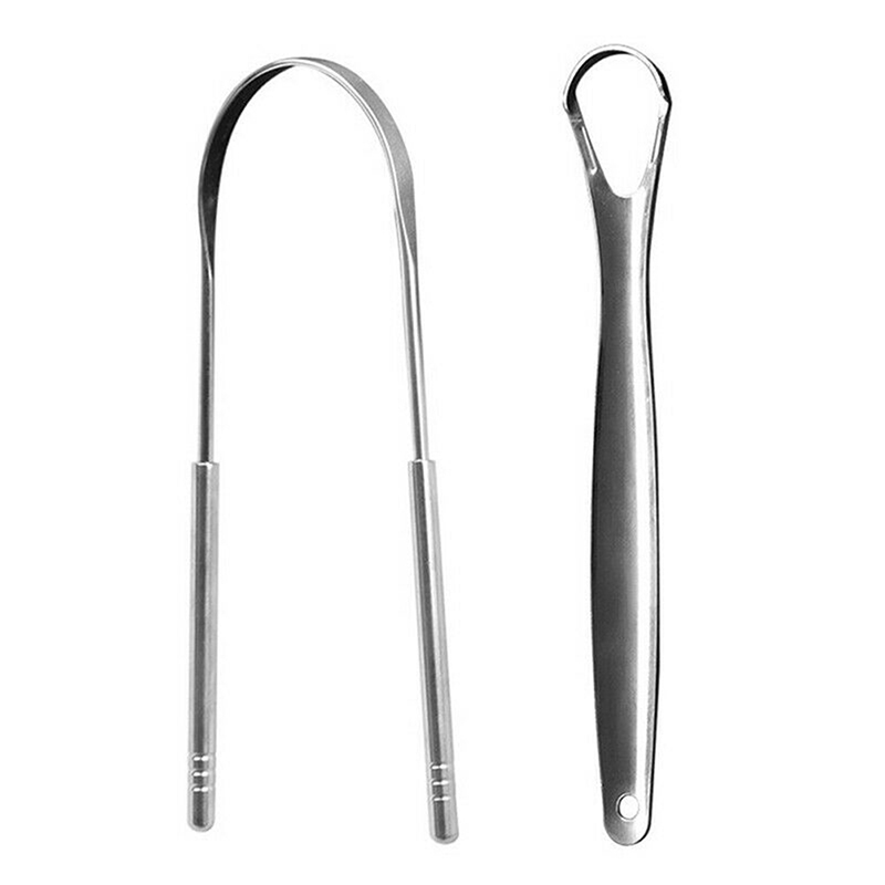 2Pcs Tongue Scraper Stainless  - Tongue Scraper Metal review and price