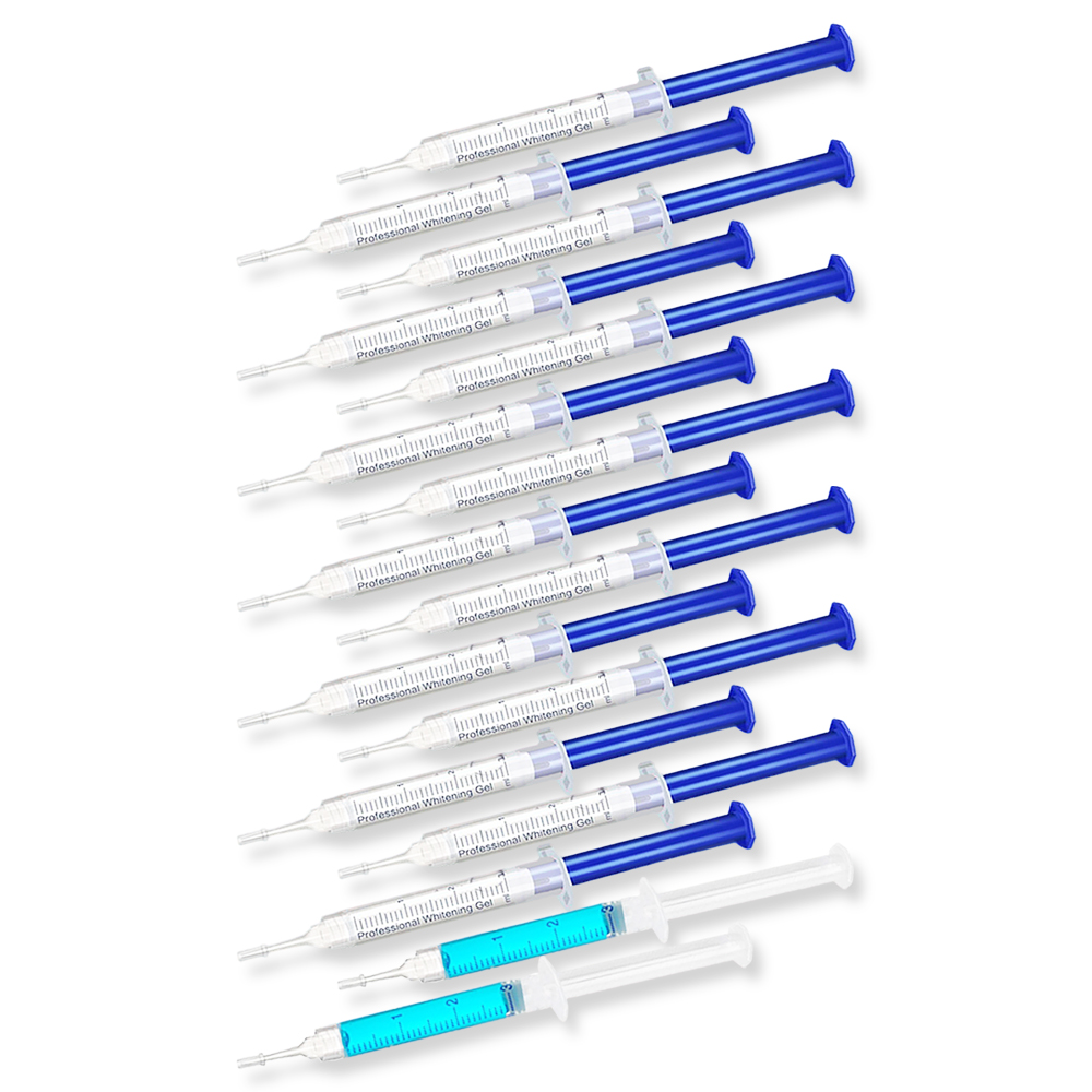 Teeth Whitening Gel Mint Flavo - Teeth Whitening Bleaching Kit review and price