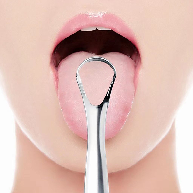 Metal Tongue Scraper Cleaner F - Tongue Scraper Metal review and price