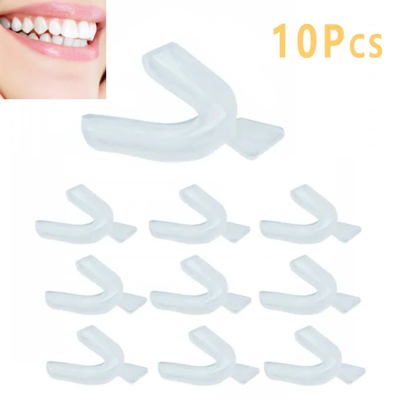 10Pcs Silicone Mouth Guard Tee - Teeth Whitening Tray review and price